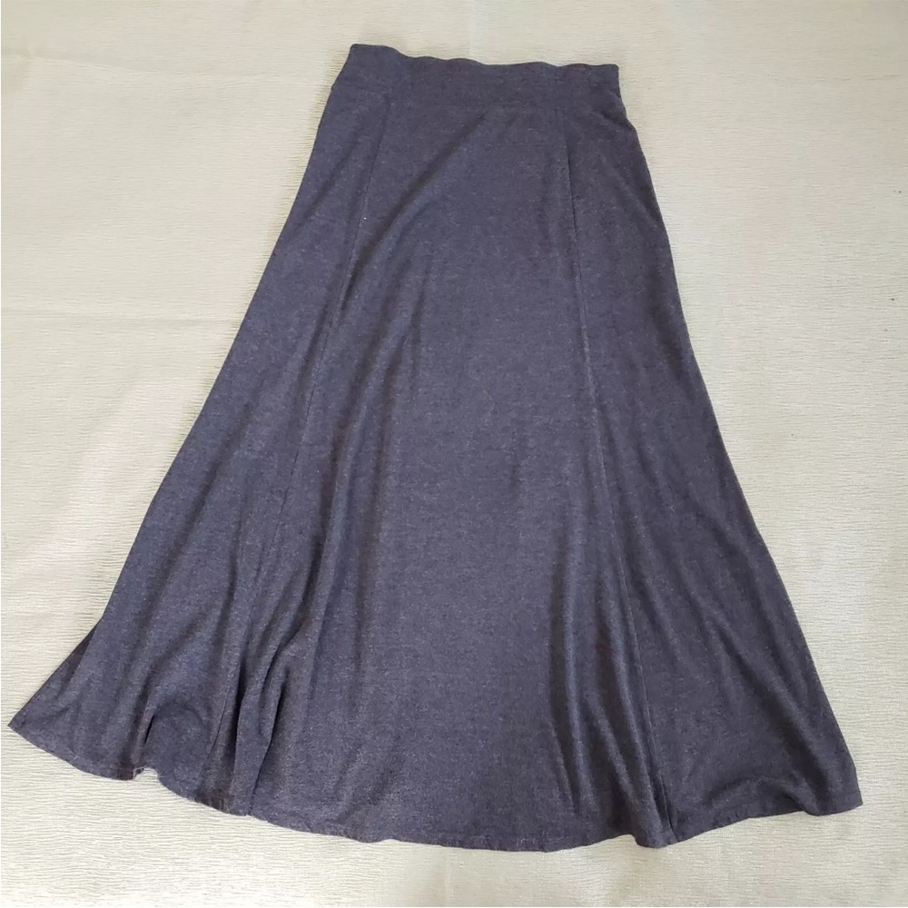 J. JILL Maxi Skirt, Heather Grey, Size XS